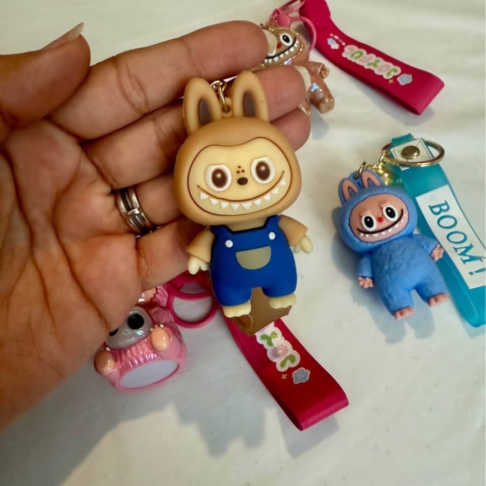 Labubu Monster Keychains - Mixed Designs